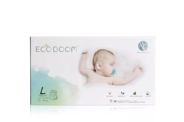 Бебешки Бамбукови Биоразградими Гащи Eco Boom Кашон