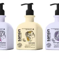 Натурален пакет за склонна към омазняване коса - Sansin
