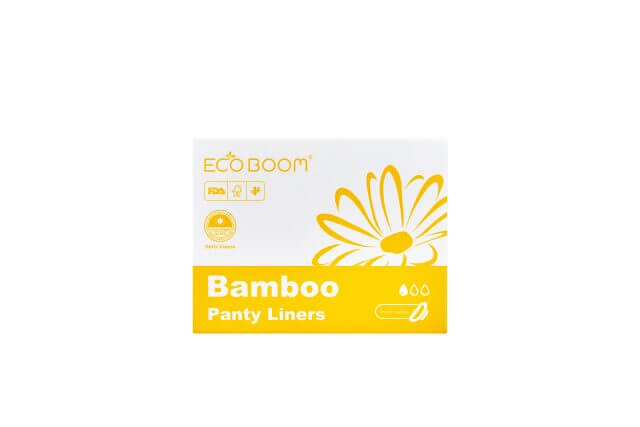 Бамбукови биоразградими дамски превръзки - ежедневни, Eco Boom, 30 бр