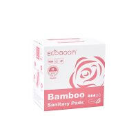 Бамбукови-биоразградими-дамски-превръзки-крилца-дневни-Eco-Boom-8 бр