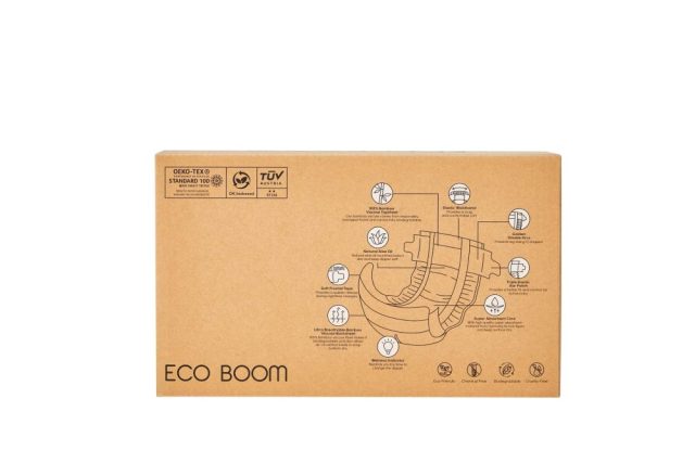 Бебешки Еко Пелени, Eco Boom Premium – Размер № 3 ( 6- 10 Кг.) - 68 Бр.