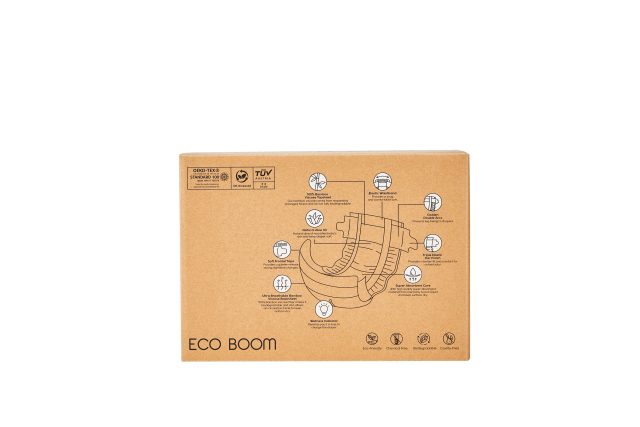 Бебешки Еко Пелени, Eco Boom Premium (Jumbo Pack) – Размер № 5 ( 12 – 17 Кг.) – 48 Бр.