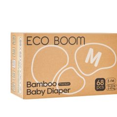 Бебешки еко пелени, ECO BOOM PREMIUM – Размер № 3 ( 6- 10 КГ.) - 68 бр.
