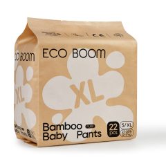 Бебешки бамбукови ГАЩИ, Eco Boom размер № 5 (12 – 17 кг.) -22бр.