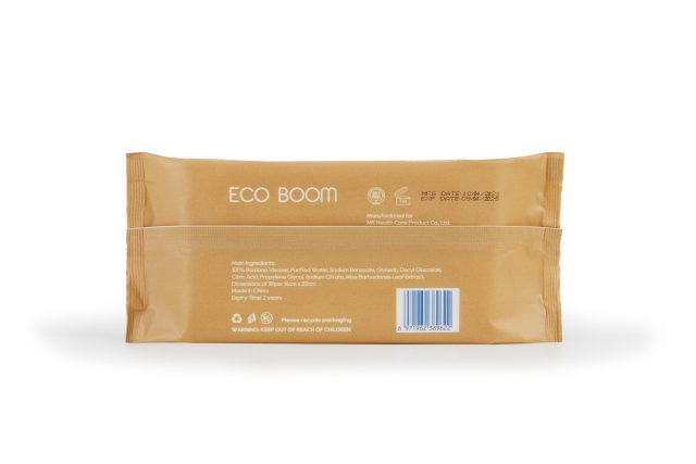 Бебешки Бамбукови Мокри Кърпички Eco Boom Joy (16X20 Cm)- 60Бр.