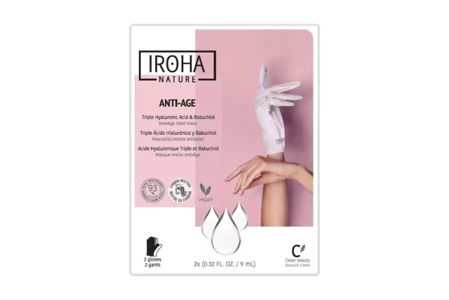 Anti-Age Ръкавици С Бакучиол И Хиалуронова Киселина Iroha- 2Бр.