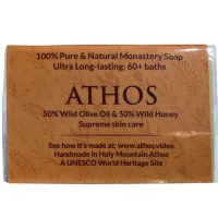 Ръчен сапун с див чист пчелен мед Athos- 100 гр.