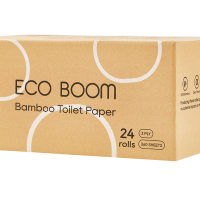 Бамбукова тоалетна хартия, Eco Boom, 24 бр. х 360 къса