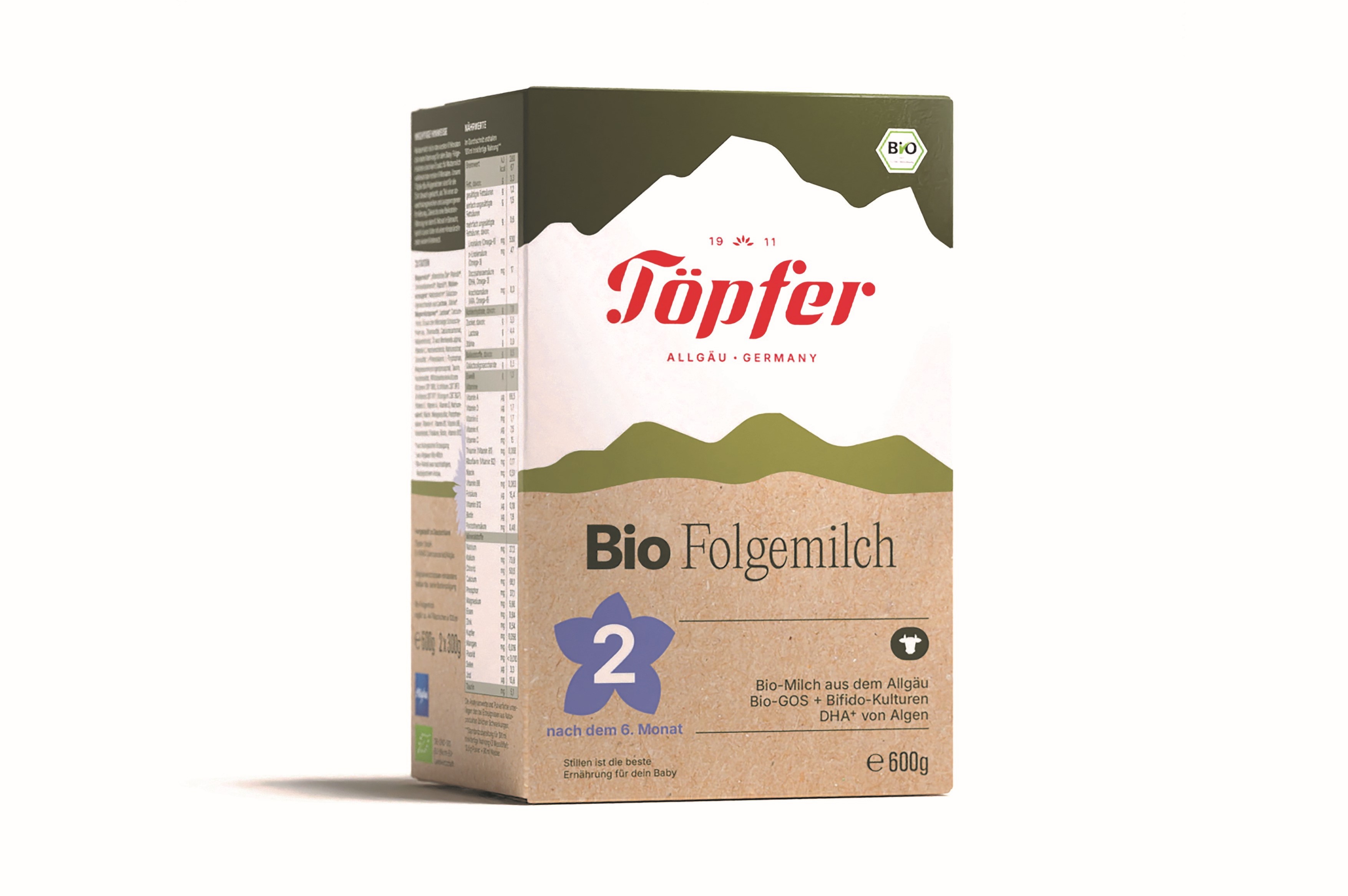 Лактана Био 2 - Преходно Мляко (+Bifido +Dha +Ala) 6+М. - 600Гр.