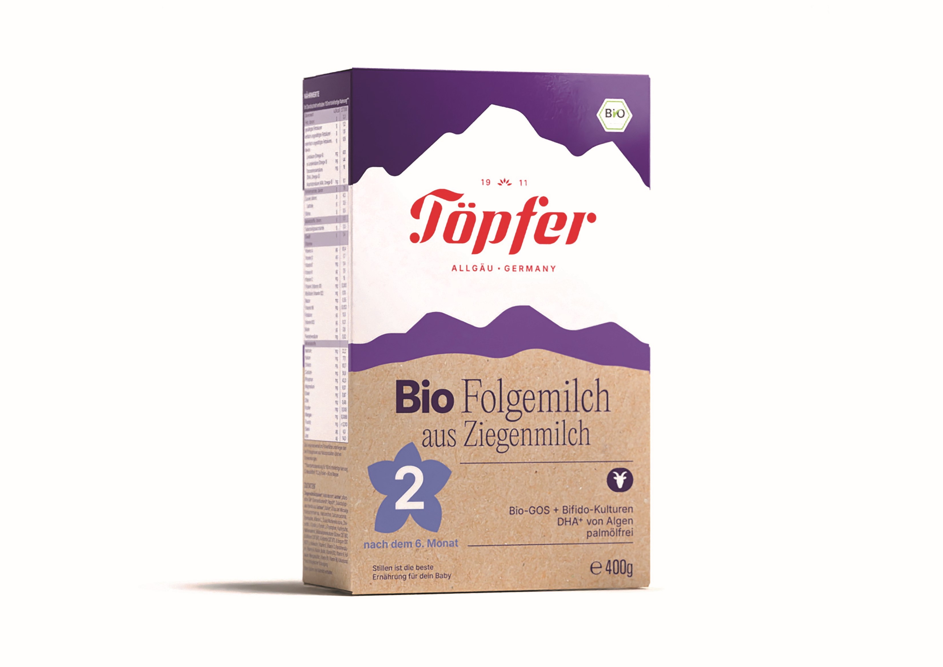 Lactana 2 Био Козе Преходно Мляко (+Dha +Ala) 6+М. 400 Гр.