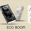Бамбукови носни кърпички Eco Boom черно и бяло – 2 х 10бр.