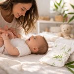 Бебе И Майка С Бамбукови Пелени